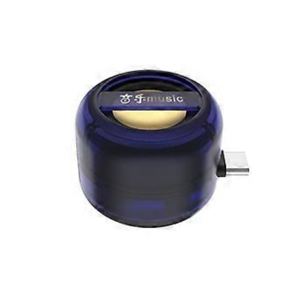 Mini Kannettava Kaiutin Kannettava 5X Kaiutinvahvistin – Plug & Play musiikille/puheluille (Sininen)
