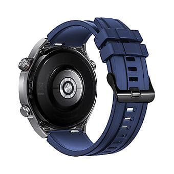 Silikonarmband för Huawei Watch Ultimate 3-pack Längre Stil (Midnattsblå)
