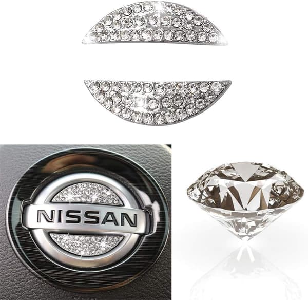 Rat Bling Krystal Emblem Til Nissan Blanke Tilbehør