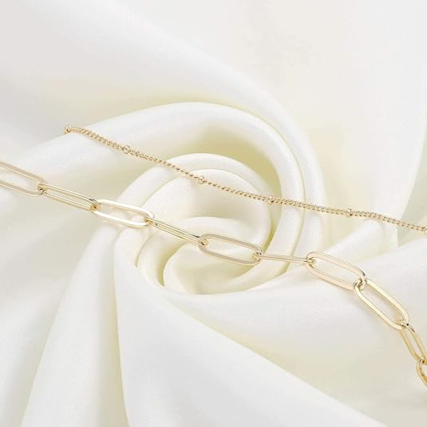 Smalta Gyllene Armband för Kvinnor, 14K Guldpläterat Justerbart Lager