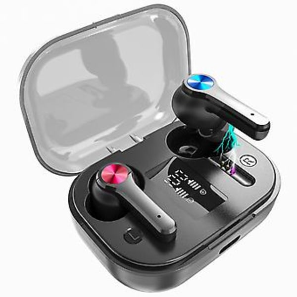 Bluetooth 5.0 Ørepropper Trådløse Hodetelefoner Vanntett for Iphone Samsung Android( )