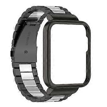 Stropp til Mi Watch Lite/Redmi Watch Smartklokke Armbånd Metall Armbånd (Sølv)