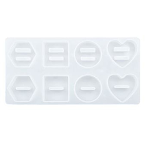 Smykke Display Silikoneform Ringholder Harpiksform Ringstativ Epoxy Støbning