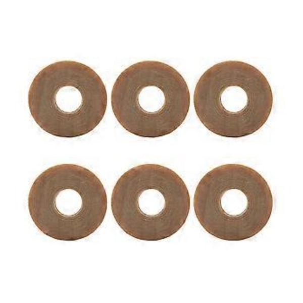 20kpl DIY Puupyörät Pyöreät Pienet Pyörät Käsintehdyt Askartelutarvikkeet Autolelutarvikkeet (3x0,6cm)