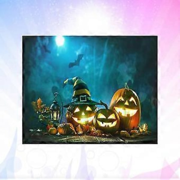 150x200cm Valokuvaustausta Sarjakuva Halloween Kurpitsa Tausta Kaupan Valokuvausstudiolle Työhuoneeseen