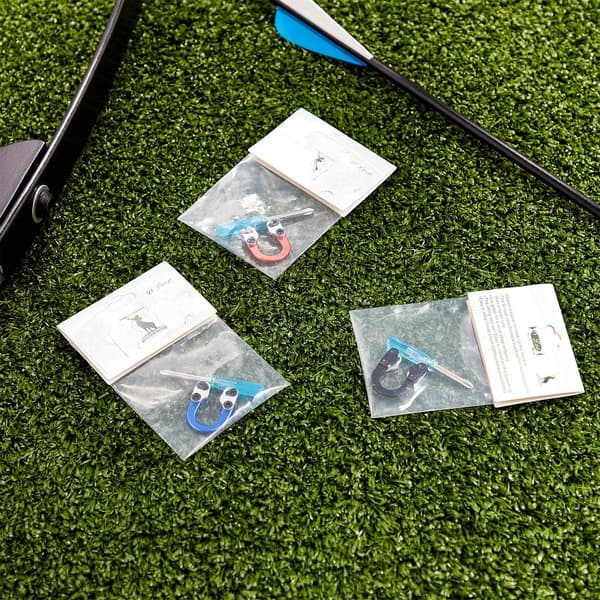 3 Set Archery Spännen Sammansatt Båge Metall D-Spänne Metall D Bu