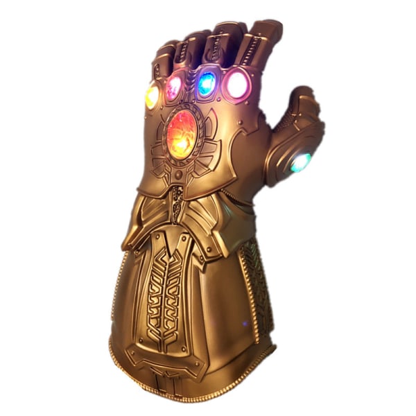 (Gull) Lysende Hansker Avengers Infinity War Infinity Hansker LED L