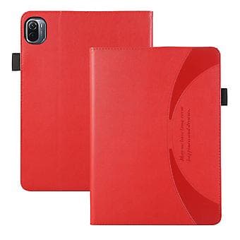 Sucker Läderfodral för Xiaomi Pad 5 / 5 Pro (Röd)
