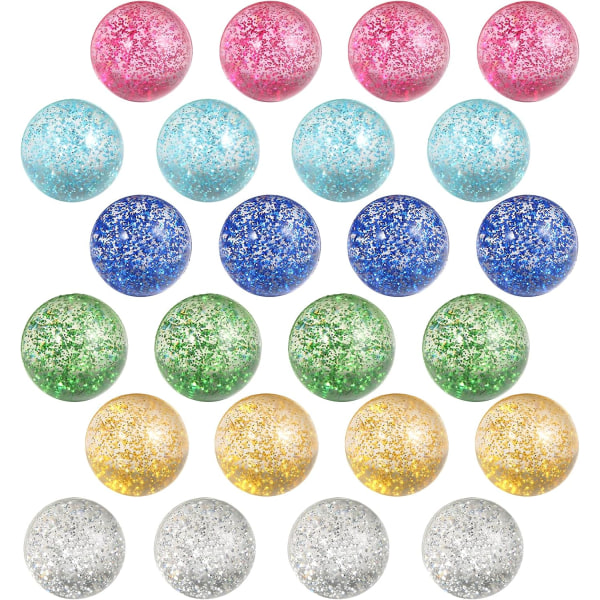 50 st 30 mm studsbollar för barnfester, fyllmedel för presentpåsar（R