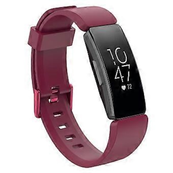 Vaihto Silikoni Kellon Ranneke Fitbit Inspire HR ACE2 Älykellolle (S Vaalean Violetti)