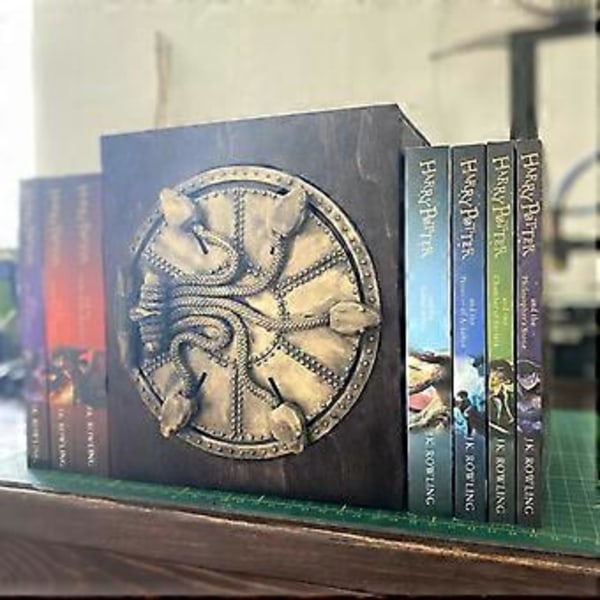 Chamber of Secrets Magics Bokhörna Bibliotek Dekor Bokhylla Hållare( )
