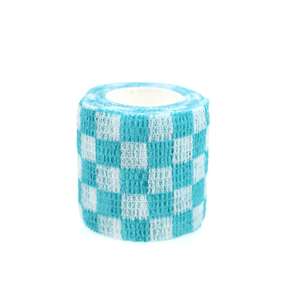 6-delt selvklæbende ikke-vævet elastisk bandage 7,5 cm * 4,5 m vægtløftning