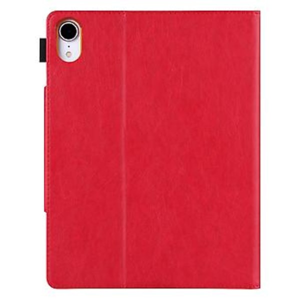 Læder Smart Tablet Etui Til iPad Pro 13 2024 (Rød)