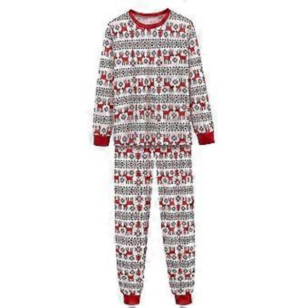 Jouluperheen Matchivat Pyjamat, Uniasu, Pjs-setti, Juhlava Aikuisten ja Lasten Yöasu (L Isä)