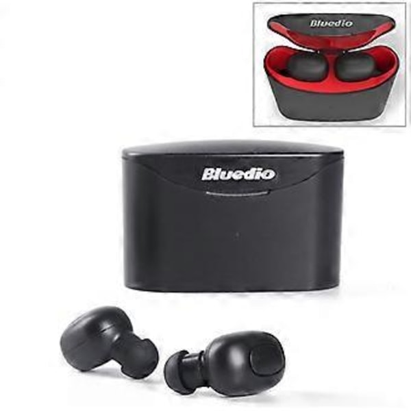 Bluedio TWS T-elf In-Ear Bluetooth-headset (Svart)