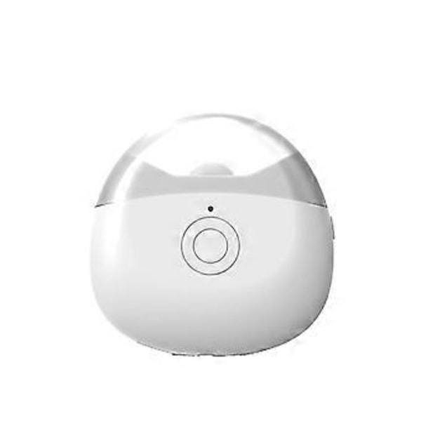Bärbar Mini Elektrisk Nagelklippare Polermaskin Med Ljus Lågt Ljud Nagelvård Manikyrverktyg För Baby Vuxen Nagelklippare (Vit Grå)