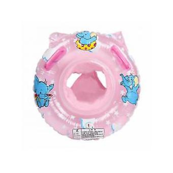 Uppblåsbar Badring Flytring För Barn (Rosa)