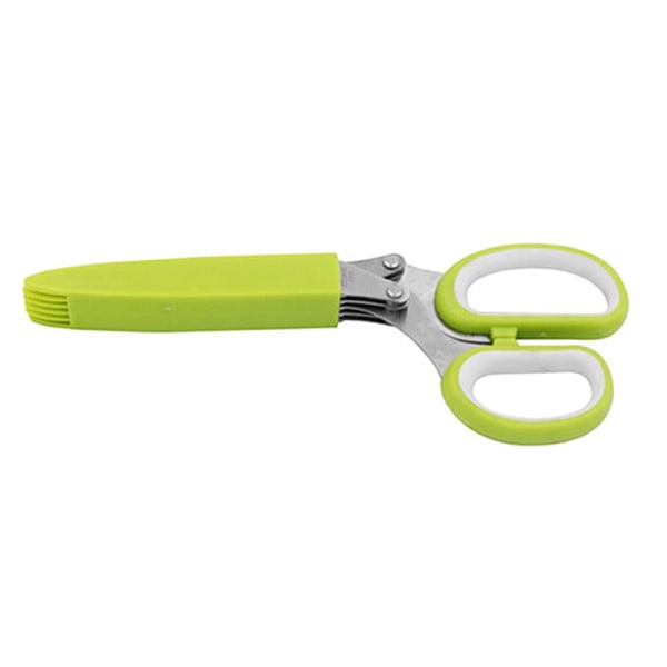 Herb Scissors, 5-Blade Sharp Scissors for Chopping Herbs Suitable