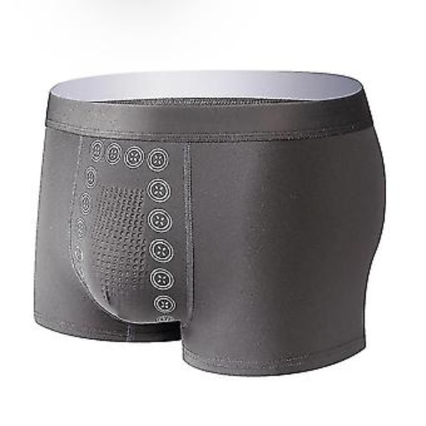 6-pack Magneticeft Energifältsterapi Herrbyxor, Tomarine Herrunderkläder (XL - 1 st Mörkgrå)