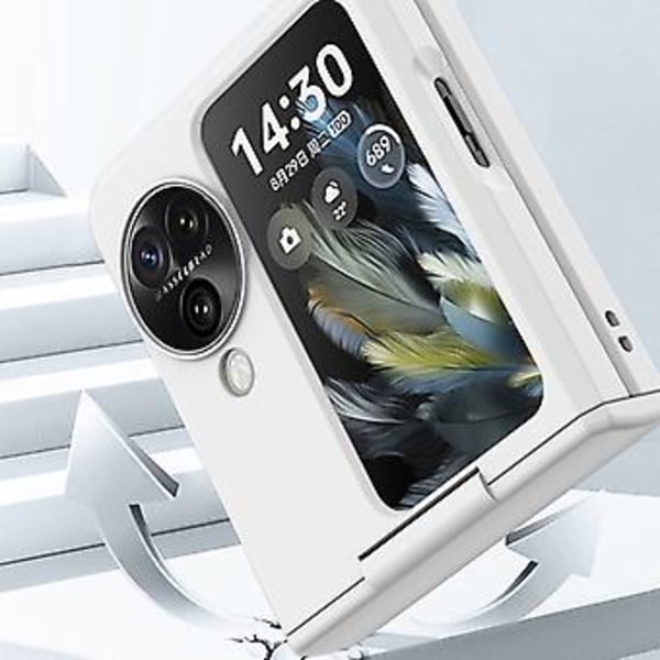 PC Skin Feel Etui til OPPO Find N3 Flip (Sort)