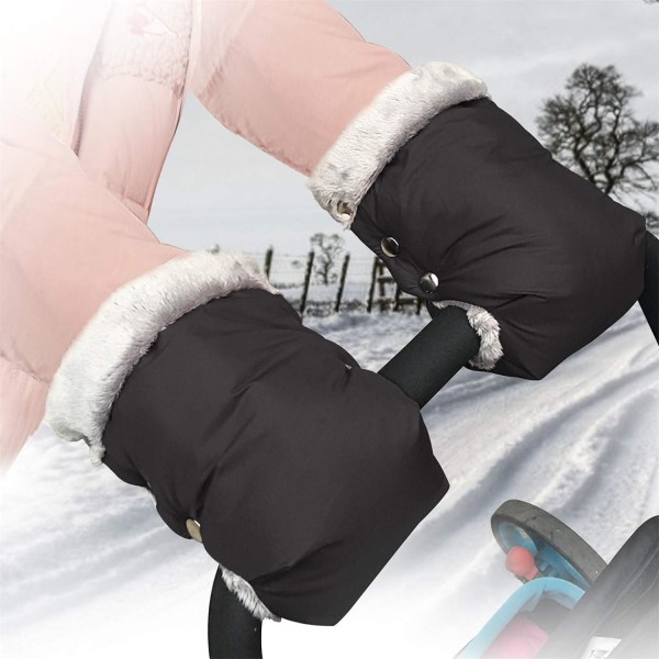 Pram Hand Muff - Buggy Mittens Klapvogn Håndvarmer Handsker, Univ