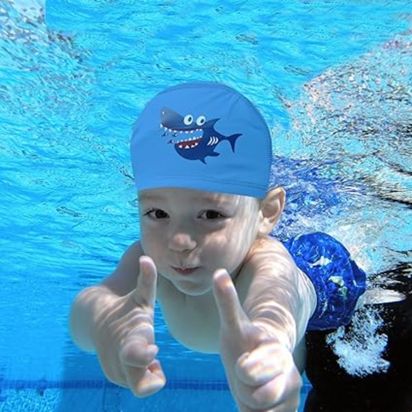 Children's Swimming Cap - Children's Swimming Pool Cap for Boys G