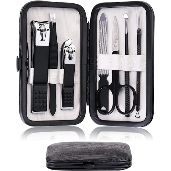 Manikyrset Kvinna Man Professionell Nagelklippare Kit Nagelvård Till