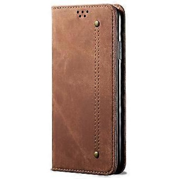 Til Xiaomi Redmi 13C 4G/Poco C65 4G Mobiltelefon Etui Wallet PU Læder Anti-fald Skall (Style D)