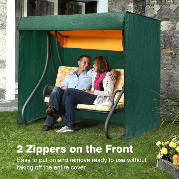 Swing Have Cover Lounger Støv Cover Sol Skygge Regnfast PE Doub