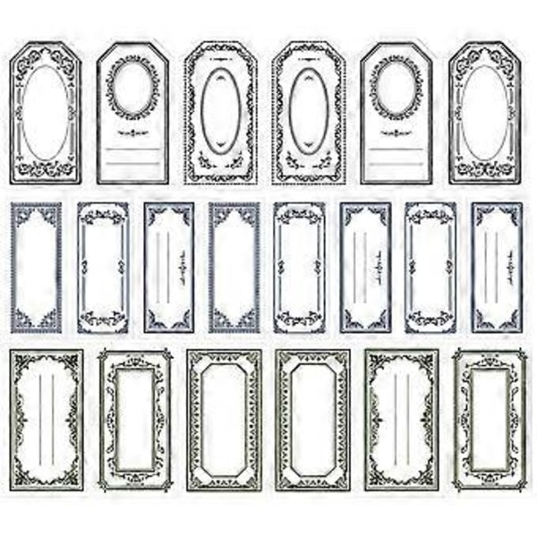 3 Sarjaa Vintage-tyylisiä Leikekirjan Taustapapereita DIY Muistilehtiöpaperia Vintage Muistikirjapaperia