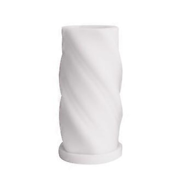 3D Geometrisk Firkantet Søjle Silikone Lysform Cylinder Silikoneform DIY Lysfremstilling Stereo Spiral Gipslys