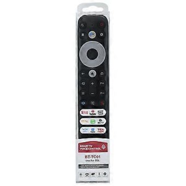 BT-TC01 Fjärrkontroll för TCL Smart Voice TV Netflix YouTube RC902V FMR1