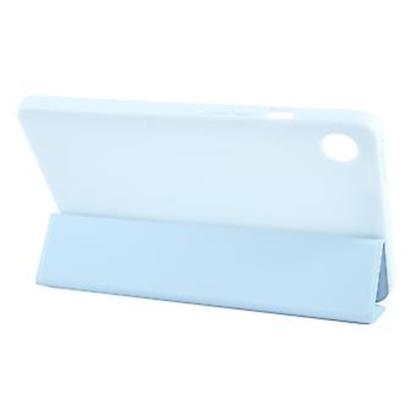 Tri-fold Læder Tablet Etui Til Samsung Galaxy Tab A9 (Himmelblå)