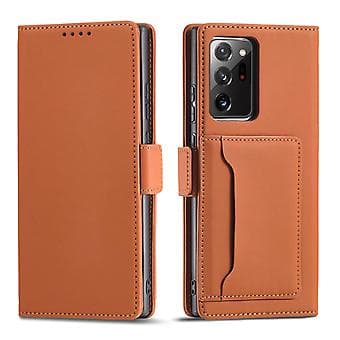 Læderetui til Samsung Galaxy Note20 Ultra (Brun)