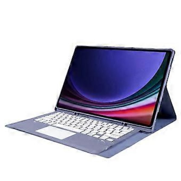 Bluetooth-tangentbord PU-fodral A910B-A (Lila)