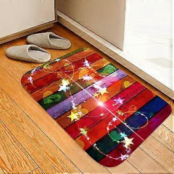 Liukumaton imukykyinen lattiamatto ovimatto kotiin, eteiseen, olohuoneeseen, Shinning Star (50*80cm)