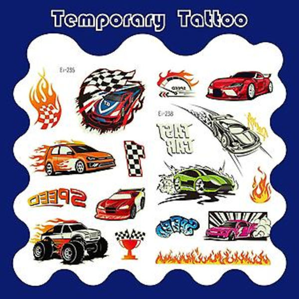 57 osaa Hot Race Car -syntymäpäiväjuhlatarvikkeet, koristeet, lippuja, roikkuvia kierteitä, kakun päällekkäin, kupikakkujen päällekkäin, lateksipalloja, taustakangas, lapsille syntymäpäiväjuhliin