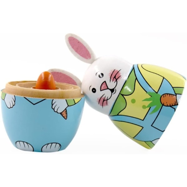 Matryoshka-nukke Venäläinen Nesting-nukkesarja 5 kappaletta Kanin Nesting