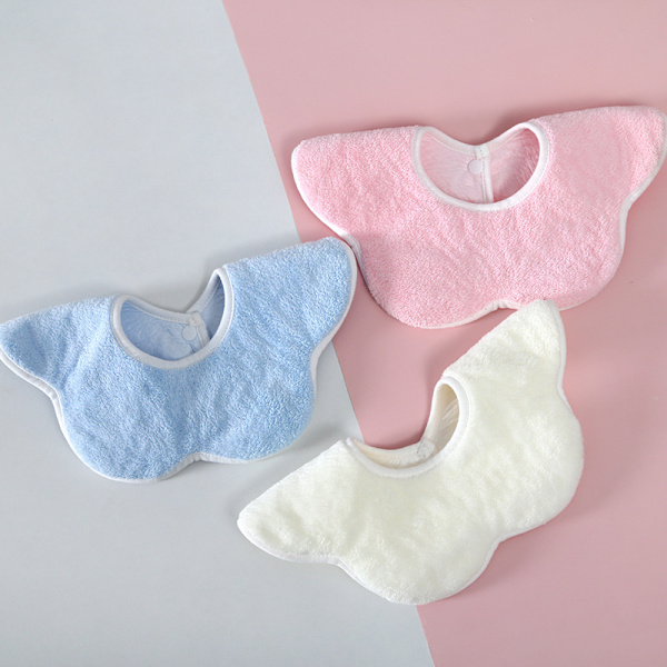 3-pack Baby Bandana-haklappar för 0-6 månaders flickor och pojkar