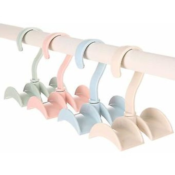 Tie Rotary Classico Hängare för Knyta, Väska, Bälte, Halsduk (4-pack)