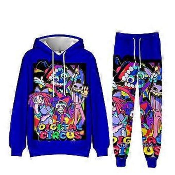 The Amazing Digital Circus Hupullinen 3D-collegepukusetti K(3XL Aikuinen)