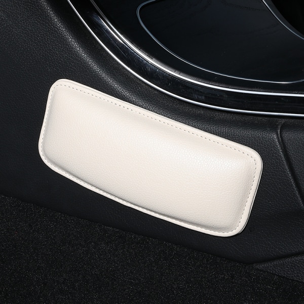 Car Knee Pad（White）, Knee Cushion, Car Driver Side Support Cushio