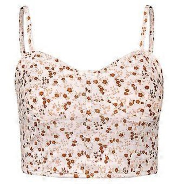 Y2k Crop Sexet Bodycon Top Trykt Lav Hals Ærmeløse Hot Skjorter Vintage Cut Out Blomster Cami Toppe til Hot Damer Pige Tachibana XS(XS Tachibana)
