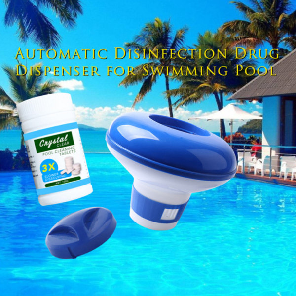 Simbassäng Sanitet Automatisk Pill Dispenser Floating Cup Fl
