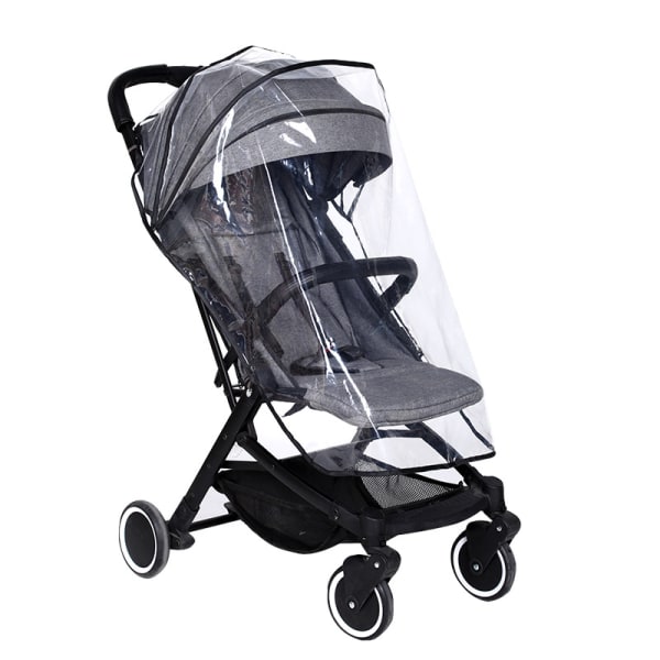 Universal Baby Jogging Stroller Regnslag, Ventileret Vejr