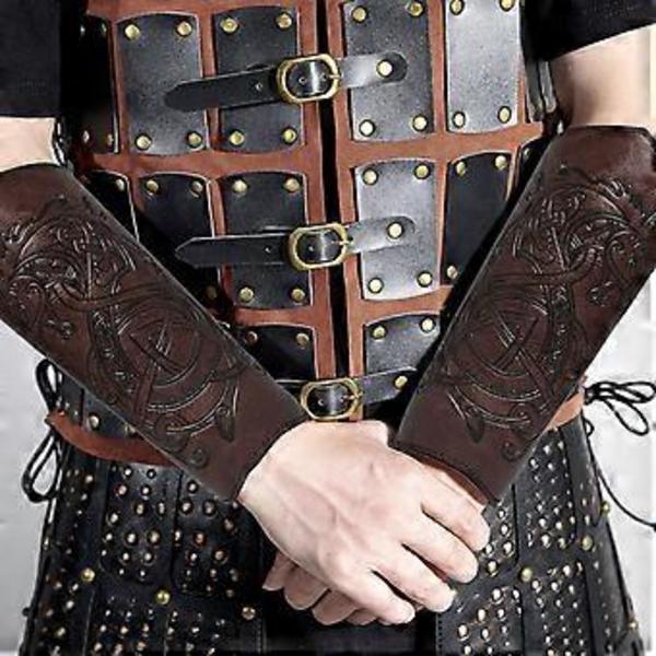 Armskydd Handskrem Armskydd Rollspel Breda Riddare Armskydd för Medeltidsentusiaster FAS061BN1 styck (FAS061BN1 styck)