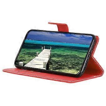 För Nokia G42 Litchi Textur Skyddande Stativfodral PU Läder Plånboksfodral