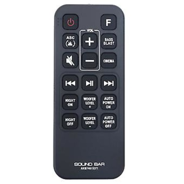Akb74815371 Fjernkontroll for LG Lydplanke Sj3 Sj4 Sk3d Sk4d Sl3d Sph4b-w