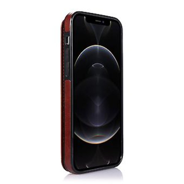 Stöttåligt PU + TPU-fodral (Brun)