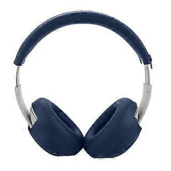 Skyddande silikonfodralset för Beats Studio Pro med 2 öronkåpsskydd och huvudbandsöverdrag - Mörkblå (Mörkblå)